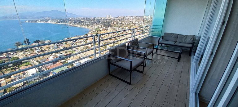 Apartment With Beautiful View in Costa de Montemar