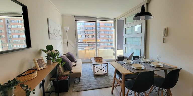Rbk° Moderno depto al lado de Barrio Italia