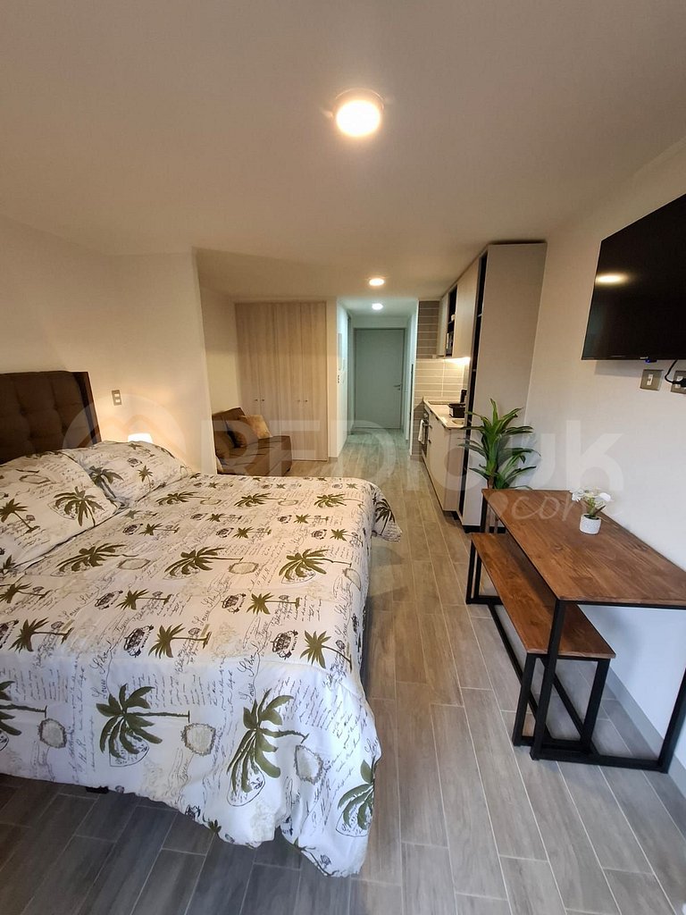 Studio nuevo y funcional próximo al Club Hípico