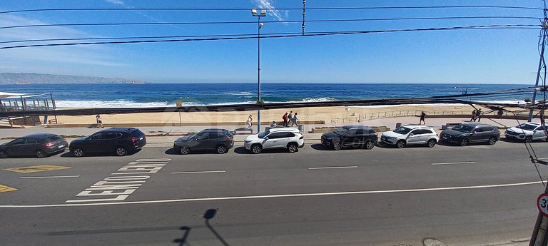 Hermoso depto frente a la playa