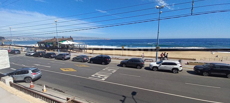 Hermoso depto frente a la playa