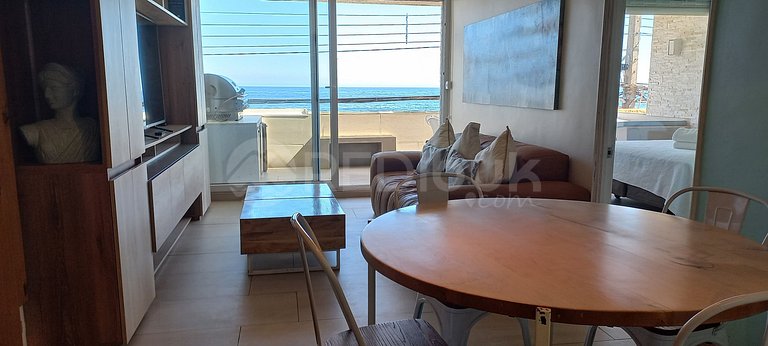 Hermoso depto frente a la playa