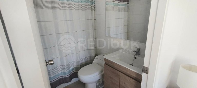 Rbk° Comodo departamento familiar en El Tabo