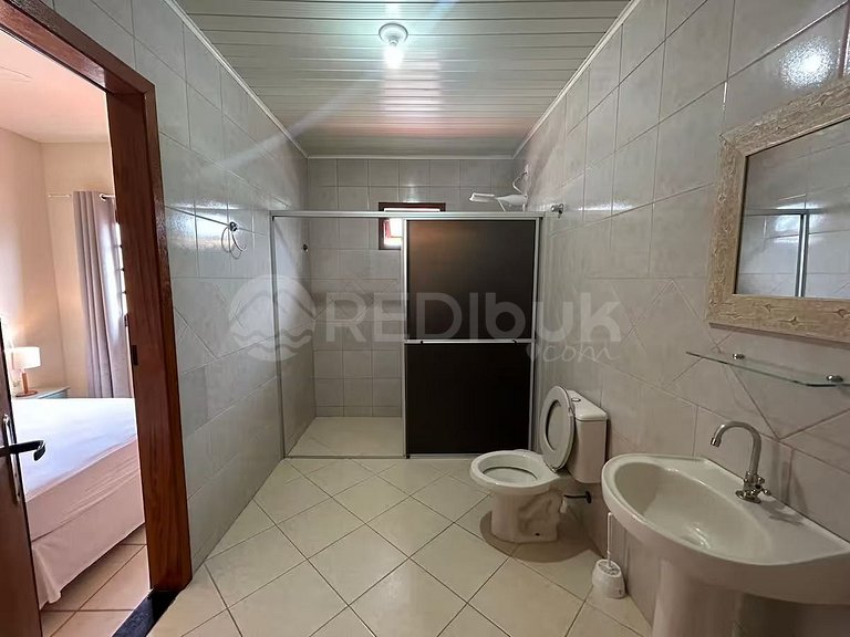 Departamento entre lagoa y mar, 6 personas