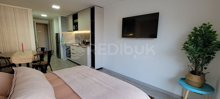 Hermoso Studio en las cercanías del Club Hípico
