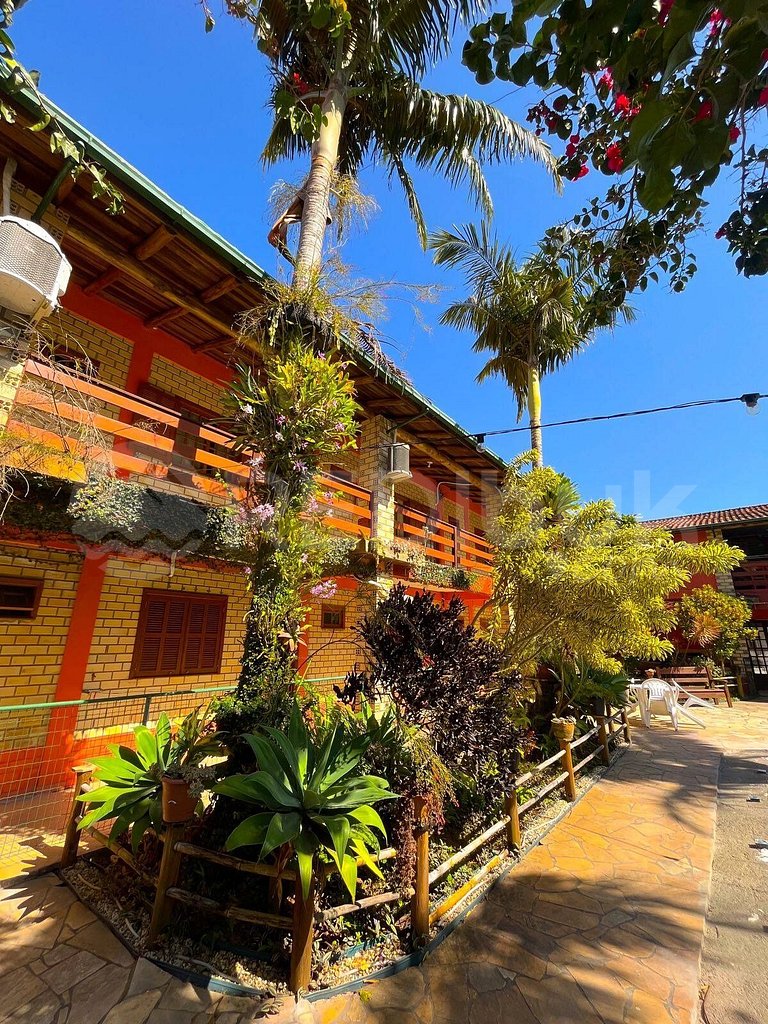 Rbk° Departamento entre lagoa y mar, 6 personas