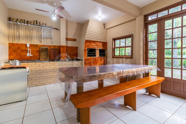 Departamento entre lagoa y mar, 6 personas
