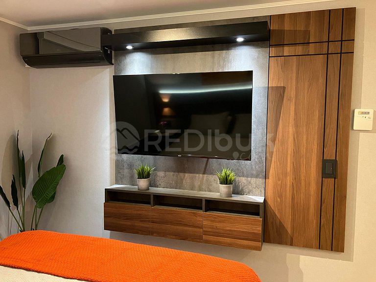 Rbk° Nuevo estudio con aire acondicionado en Stgo.