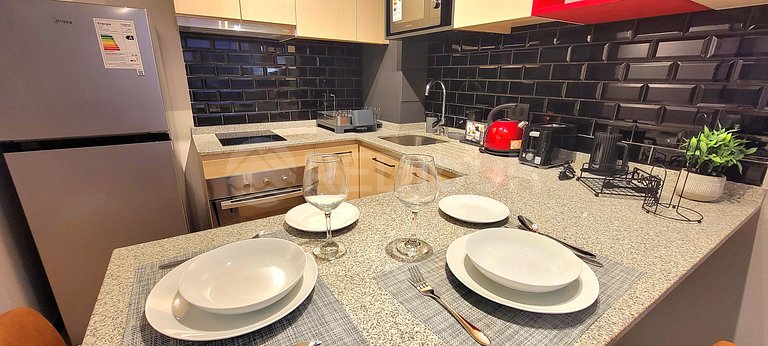 Rbk° New studio with air conditioning in Santiago