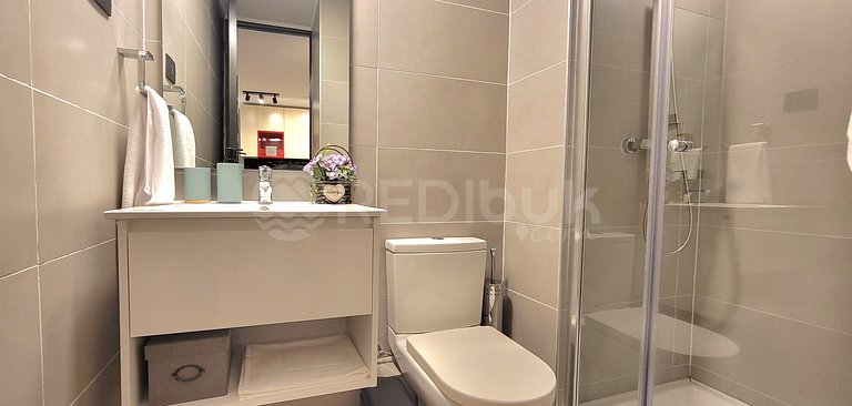 Rbk° Nuevo estudio con aire acondicionado en Stgo.