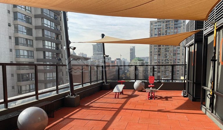 Rbk° Nuevo estudio con aire acondicionado en Stgo.