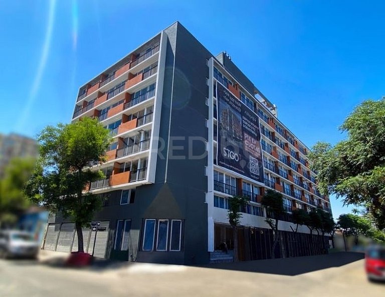 Rbk° Nuevo estudio con aire acondicionado en Stgo.