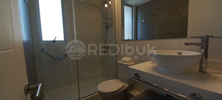Cómodo depto con piscina temperada