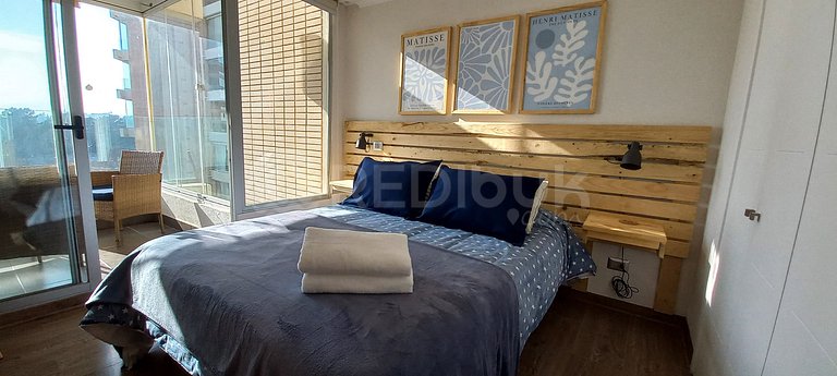 Cómodo depto con piscina temperada