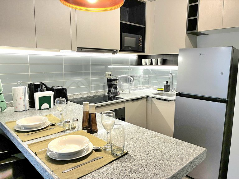 Rbkº depto con aire acondiciondo en Movistar arena