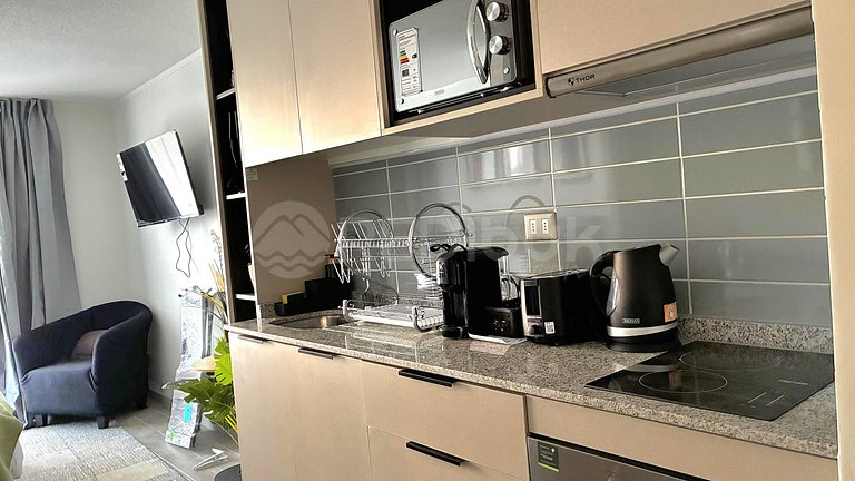 Rbk° Comfortable Studio steps from Movistar Arena