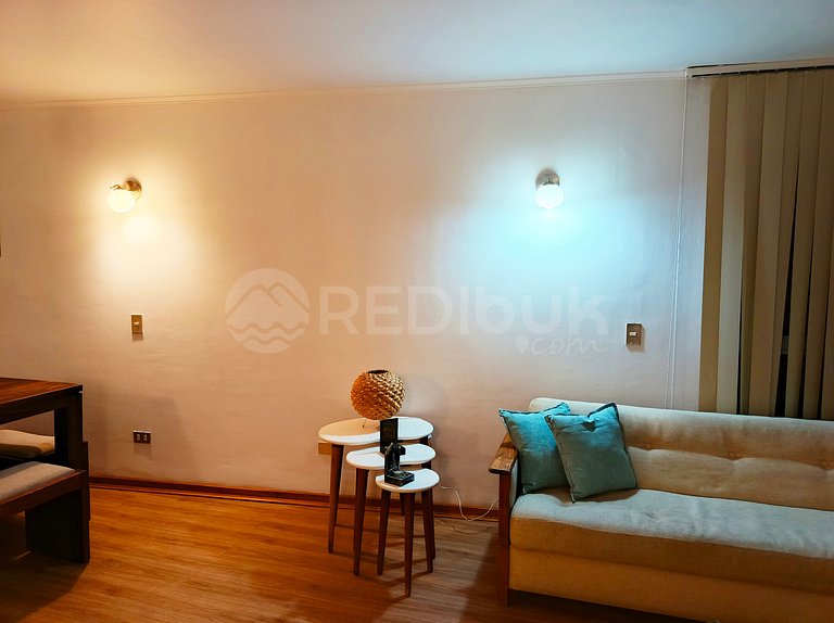 Spacious apartment with sea views and casino