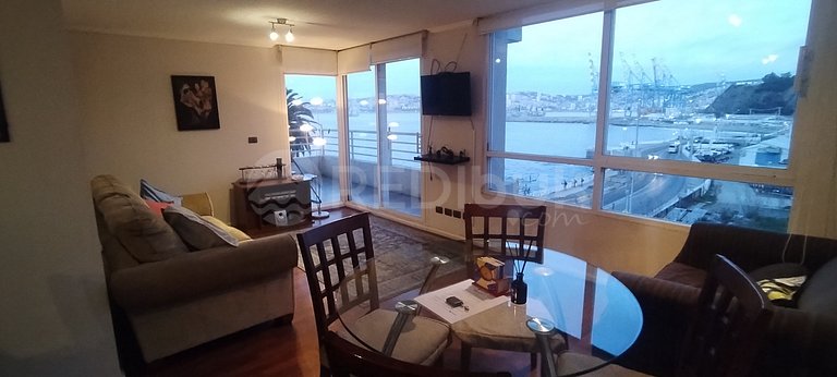 Spacious and Equipped Apartment in Valparaíso