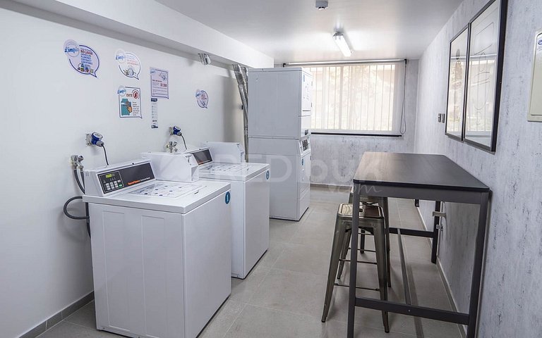Rbk° Depto nuevo GIM/3 personas/Lavanderia/WIFI
