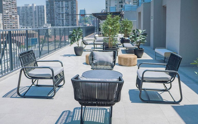 Rbk° Acogedor 1D/1B en Santiago Centro