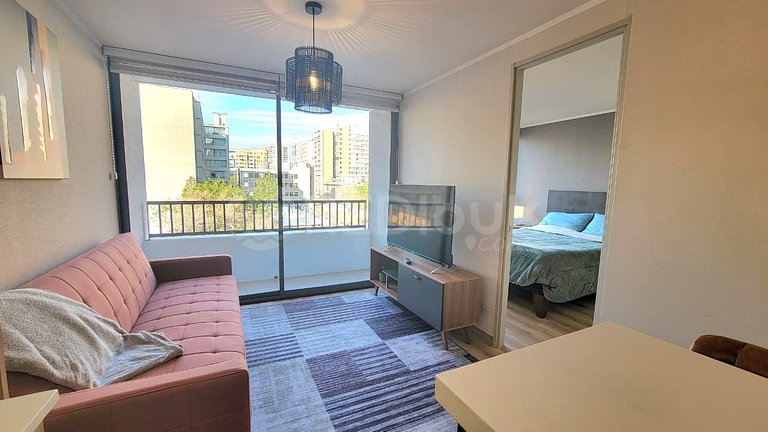 Rbk° Acogedor 1D/1B en Santiago Centro