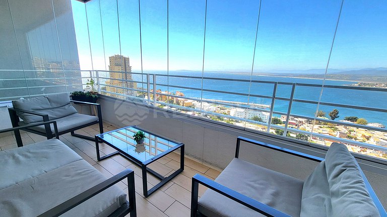 Depto Con Hermosa Vista en Costa de Montemar