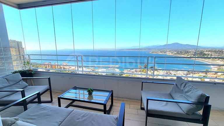 Depto Con Hermosa Vista en Costa de Montemar