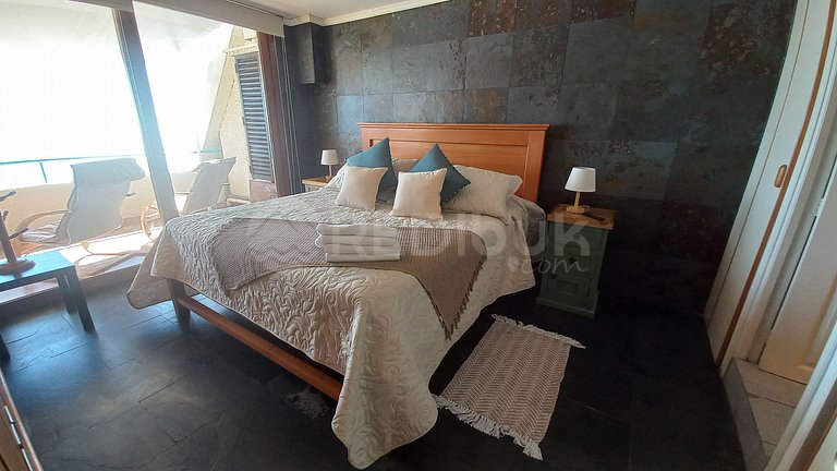 Rbk° Depto con vista insuperable al mar en Reñaca