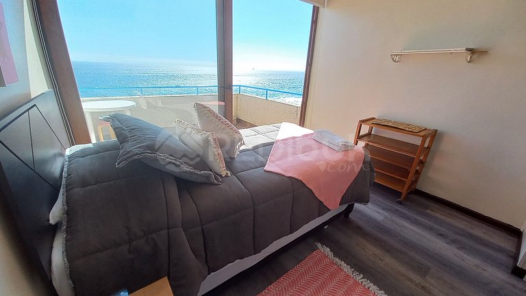 Rbk° Depto con vista insuperable al mar en Reñaca