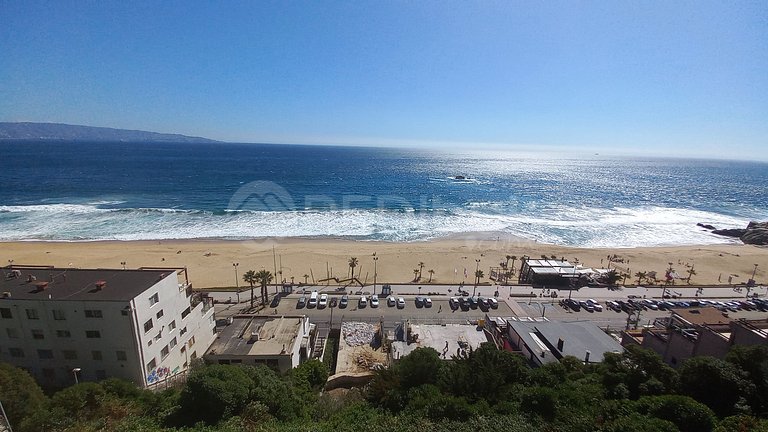 Rbk° Depto con vista insuperable al mar en Reñaca