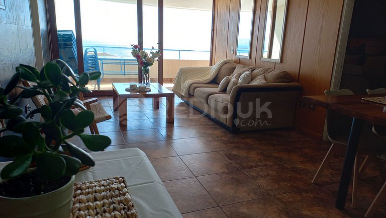 Rbk° Depto con vista insuperable al mar en Reñaca