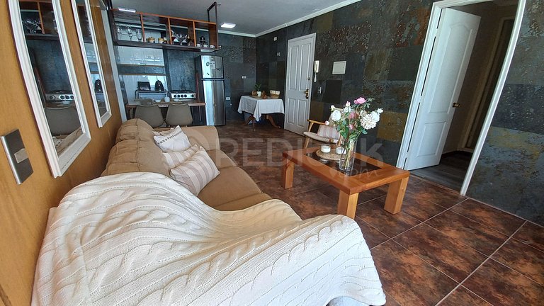 Rbk° Depto con vista insuperable al mar en Reñaca