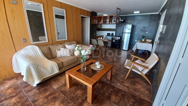Rbk° Depto con vista insuperable al mar en Reñaca