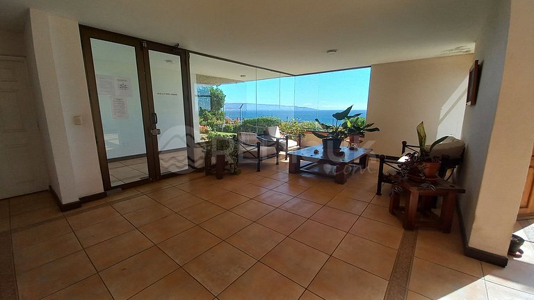 Rbk° Depto con vista insuperable al mar en Reñaca