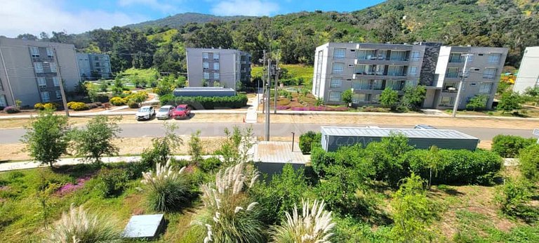 Rbk° Depto nuevo en condominio en Papudo