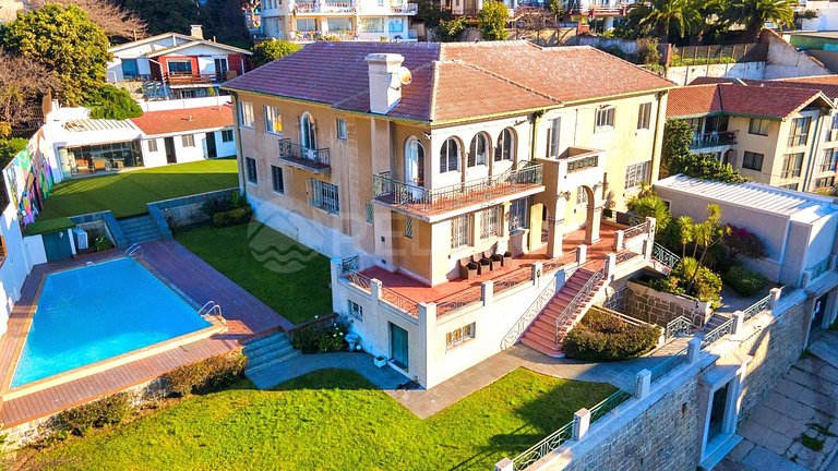 Increíble casa para 15 personas frente al Mar