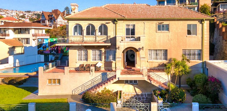 Increíble casa para 15 personas frente al Mar