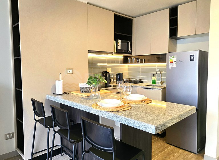 Rbk° Departamento nuevo para 4 personas