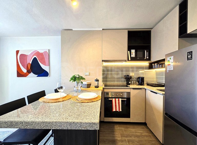 Rbk° Departamento nuevo para 4 personas