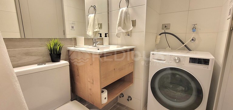 Rbkº depto con aire acondiciondo en Movistar arena