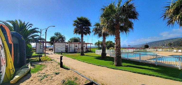 Apartment with incredible ocean views in Papudo.