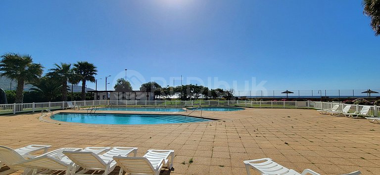 Apartment with incredible ocean views in Papudo.