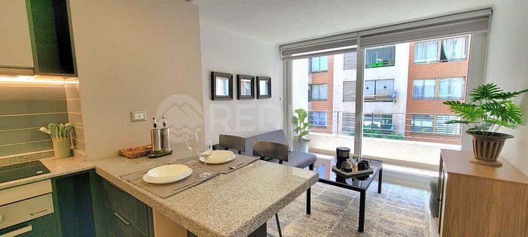 Rbk° New apartment steps from Movistar Arena
