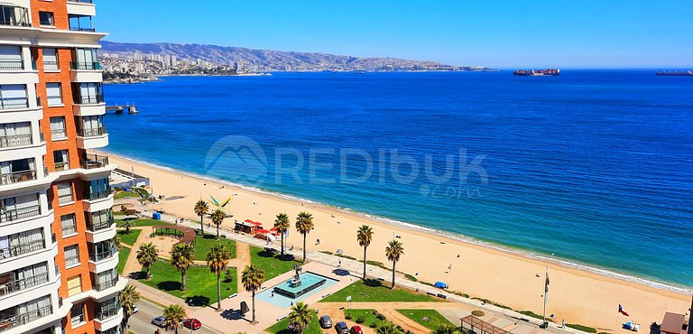 Rbk° Departamento frente al mar pasos del Mall