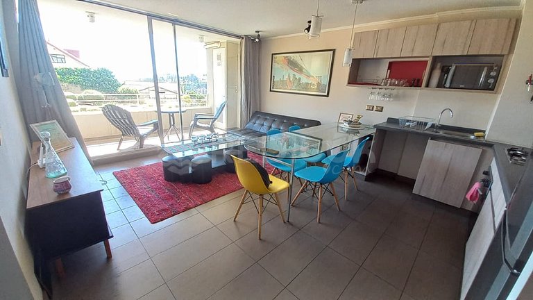 Rbk° Cómodo departamento en Jardín del Mar