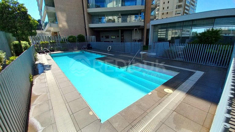 Cómodo depto con piscina temperada