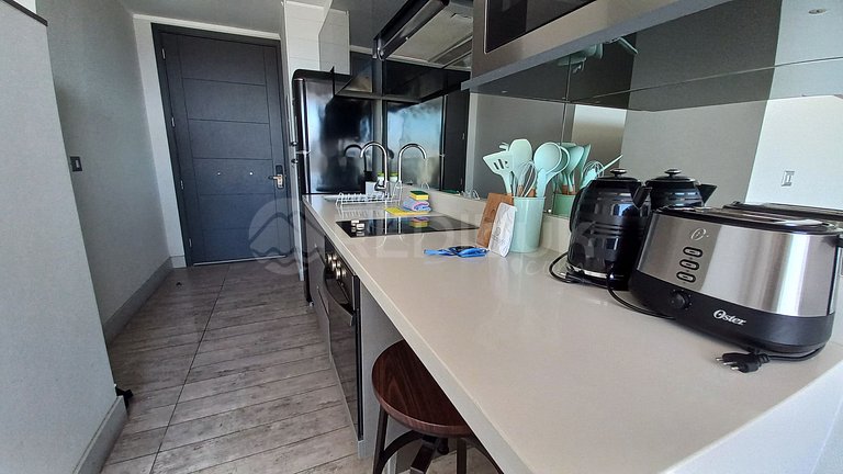 Nuevo y Moderno Departamento con Vista Despejada en Concón