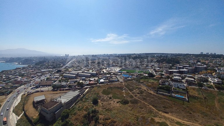 Nuevo y Moderno Departamento con Vista Despejada en Concón