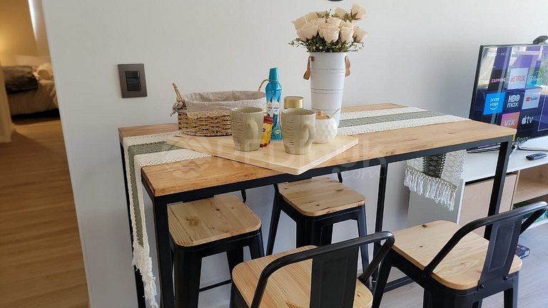 Rbk° Depto en Papudo, nuevo en gran condominio