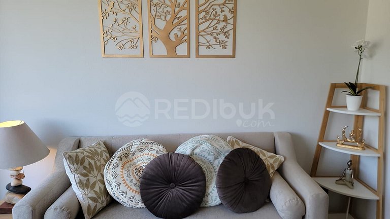 Rbk° Depto en Papudo, nuevo en gran condominio